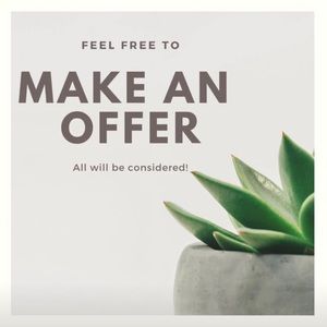 MAKE AN OFFER🌿